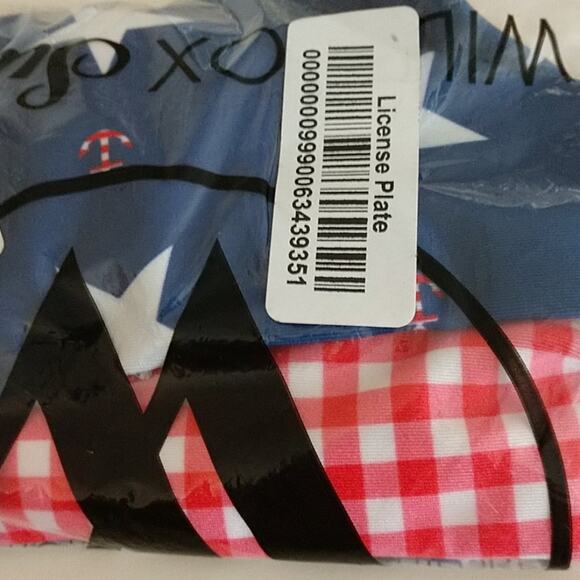 Wildfox Sailor Stars & Anchors Reversible Brazilian Bikini Bottom size Large - Picture 4 of 7